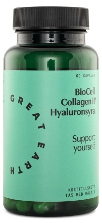 Great Earth Biocell Collagen II   Hyaluronsyra