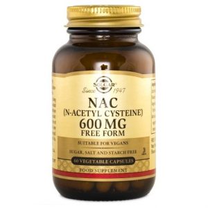 Aminosyran Solgar NAC 600 mg från Solgar