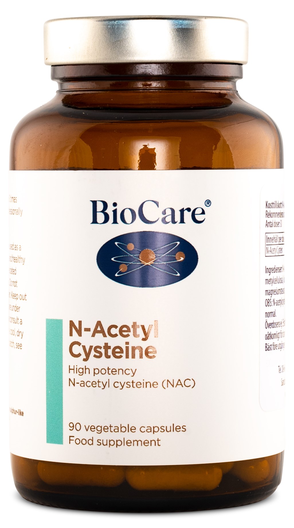 Tillskott BioCare N-Acetyl Cysteine med NAC