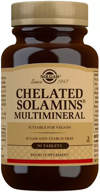 Solgar Chelated Solamins Multimineral