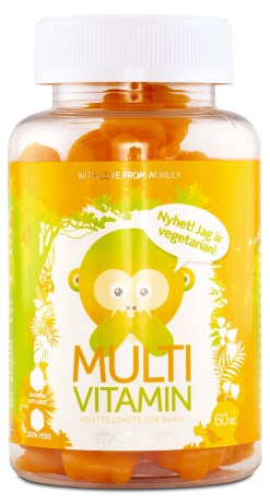 Monkids Multivitamin + Apelsin